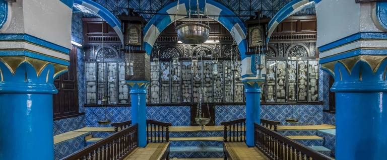 The El Ghriba synagogue in Djerba, Tunisia