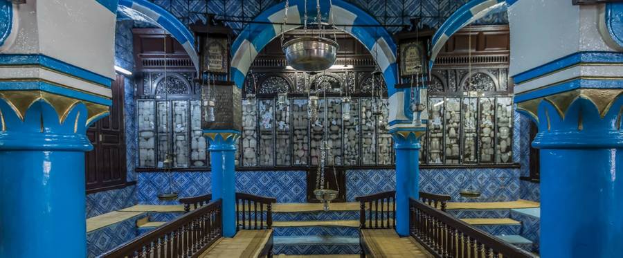 The El Ghriba synagogue in Djerba, Tunisia