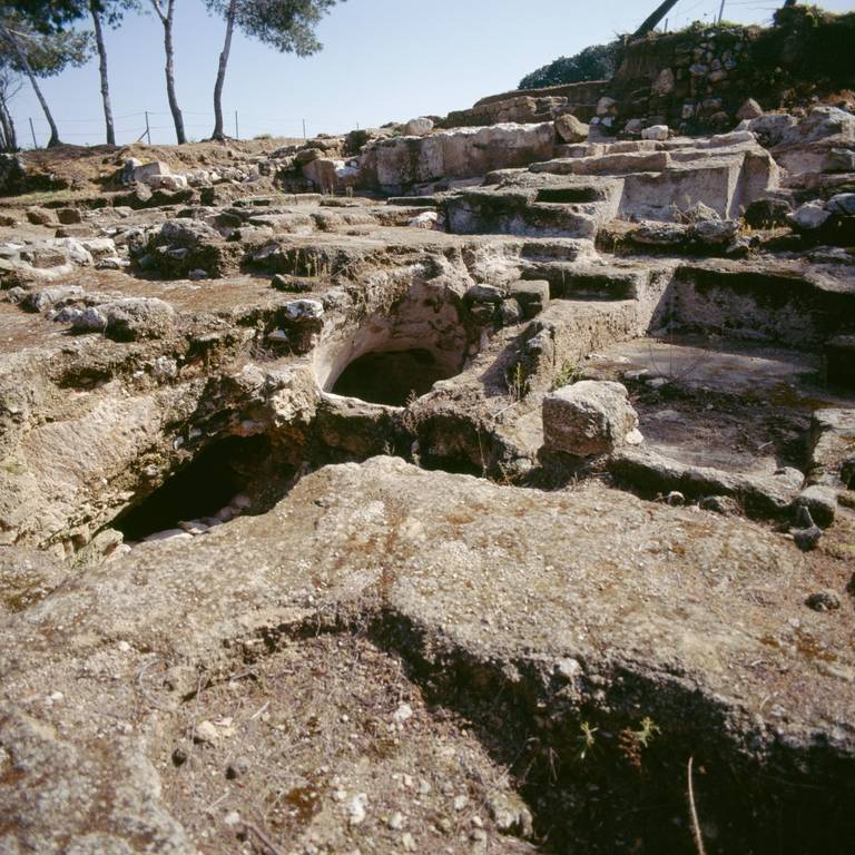 A mikveh found in the residential area of the ancient city of Sepphoris (Tzippori), Israel