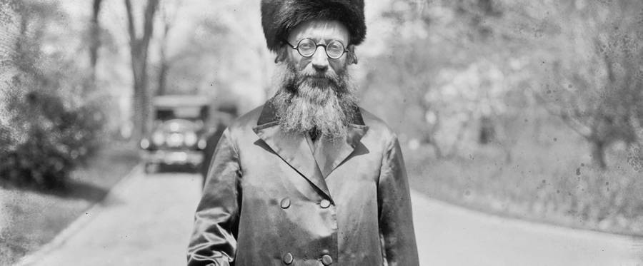 Rabbi Dr. Abraham I. Kook in 1924.