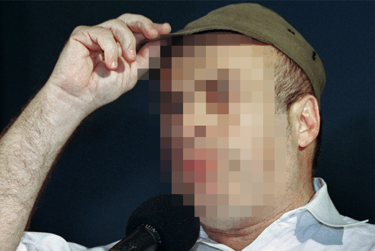 Original photo: Natan Sharansky, 2000. (Photoillustration Tablet Magazine. Original photo: Gali Tibbon/AFP/Getty Images)