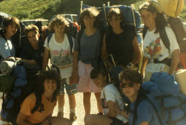 A Jewish summer campers in the 1980, from Camp Camp: Where Fantasy Island Meets Lord of the Flies by Roger Bennett and Jules Shell(Courtesy Roger Bennett)