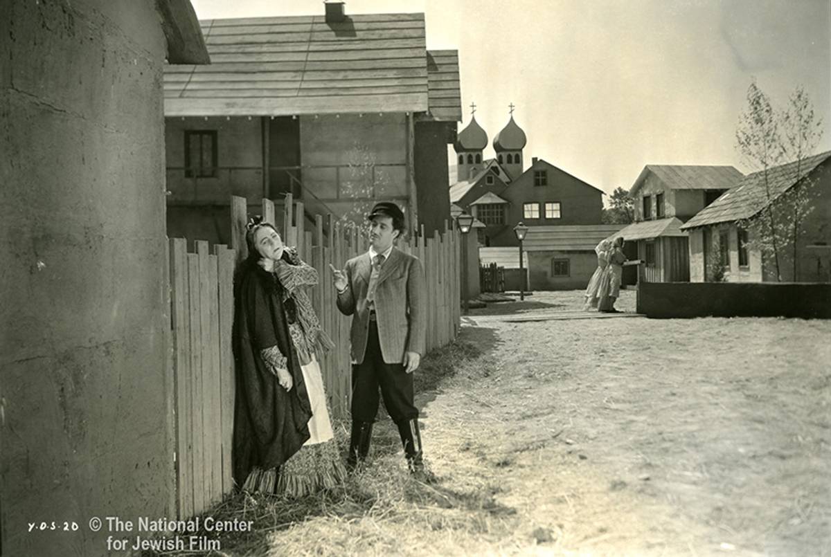 The Singing Blacksmith, a 1938 Yiddish feature film, was filmed in Newton, N.J.(The National Center for Jewish Film)