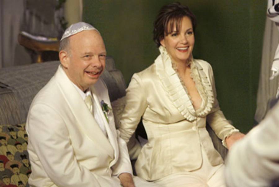 Wallace Shawn as Cyrus Rose on Gossip Girl(Giovanni Rufino / The CW (c) 2008 The CW Network, LLC. All Rights Reserved.)