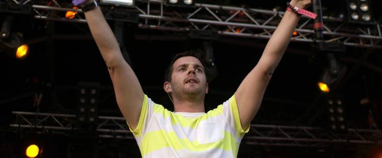 Mike Skinner of The Streets London, England, on August 26, 2007. 
