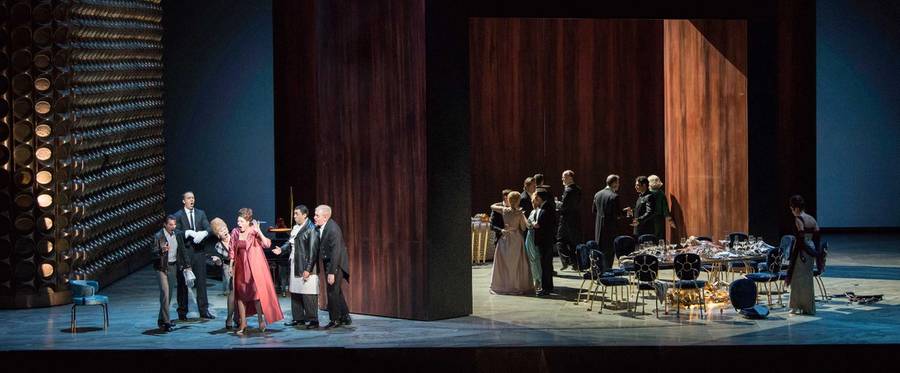 A scene from Act I of Adès' "The Exterminating Angel."