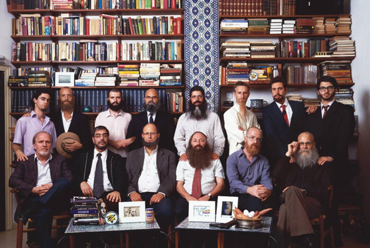 Photograph from the Nahum Gutman Museum of Art's 'Secular Judaism' Exhibit. (Roee Rosen)
