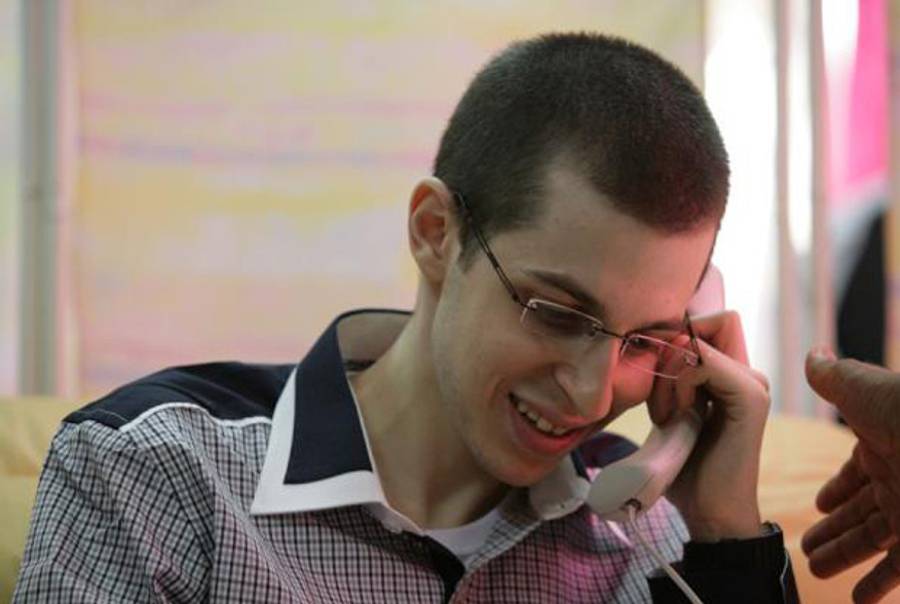 Earlier this morning, Gilad Shalit speaks to his parents for the first time in more than five years.(Office of the Israeli Prime Minister)
