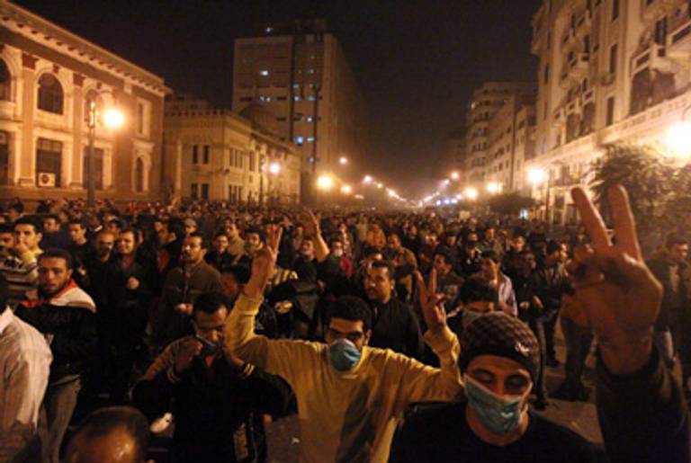 Cairo tonight.(Khaled Desouki/AFP/Getty Images)
