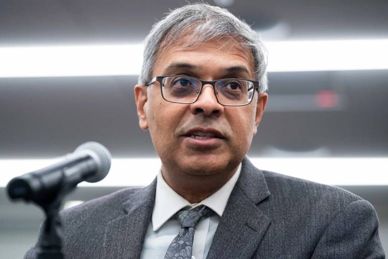 Dr. Jay Bhattacharya who, along with Dr. Martin Kulldorff and the author, was censored for content related to COVID and public health policy that the government disfavored