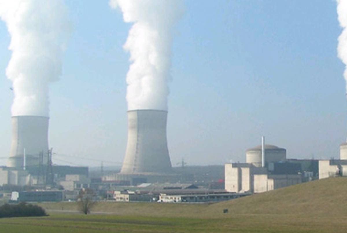 A (declared, legal, internationally recognized) nuclear reactor.(Wikipedia)