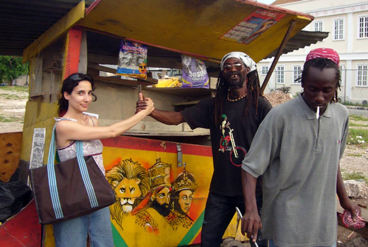 Emily Raboteau in Kingston, Jamaica.(Courtesy Emily Raboteau)