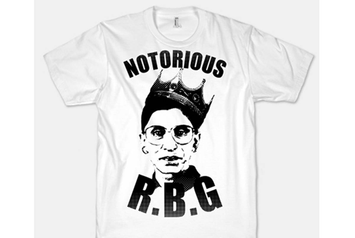 Notorious R.B.G. T-shirt. (Look Human)