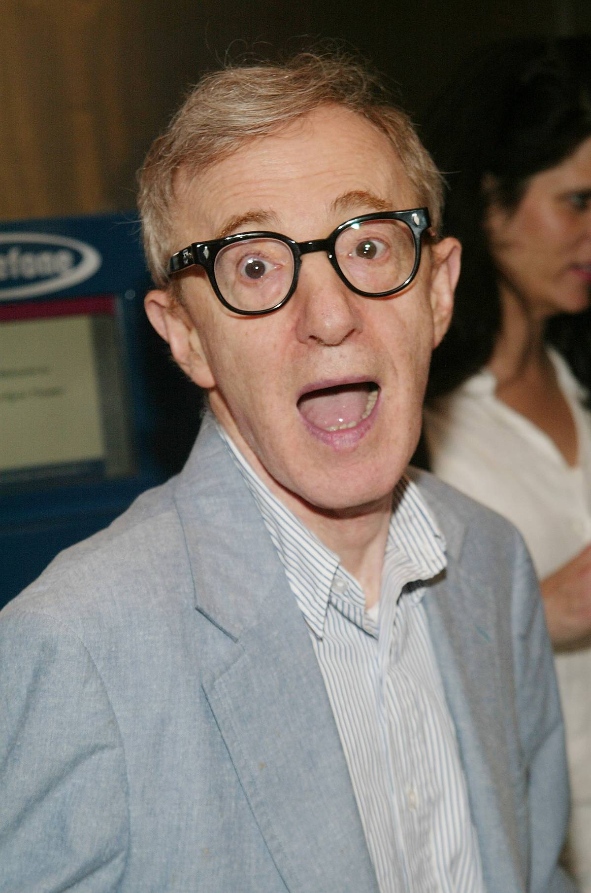 Filmmaker Woody Allen attends a special screening of DreamWorks Pictures’ “Anything Else” at the Paris Theater September 16, 2003 in New York City. (Photo by Evan Agostini/Getty Images)
