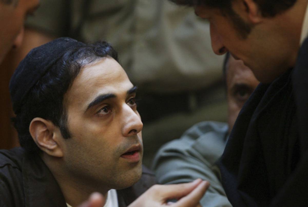 Yigal Amir in 2004.(Uriel Sinai/Getty Images)