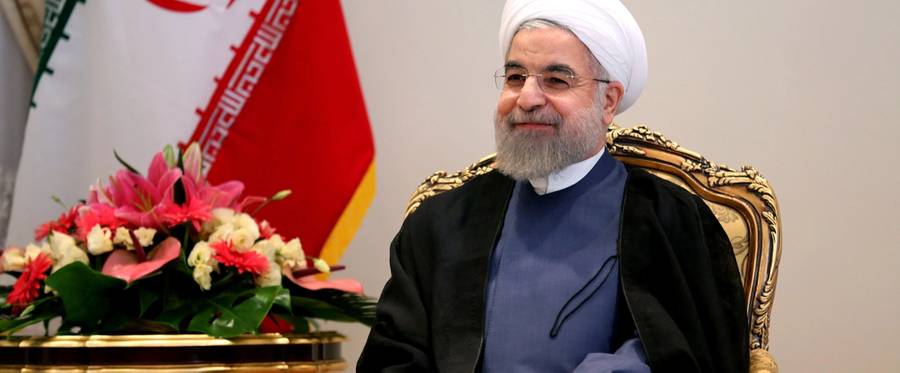 Iranian President Hassan Rouhani, Tehran, July 20, 2015. 