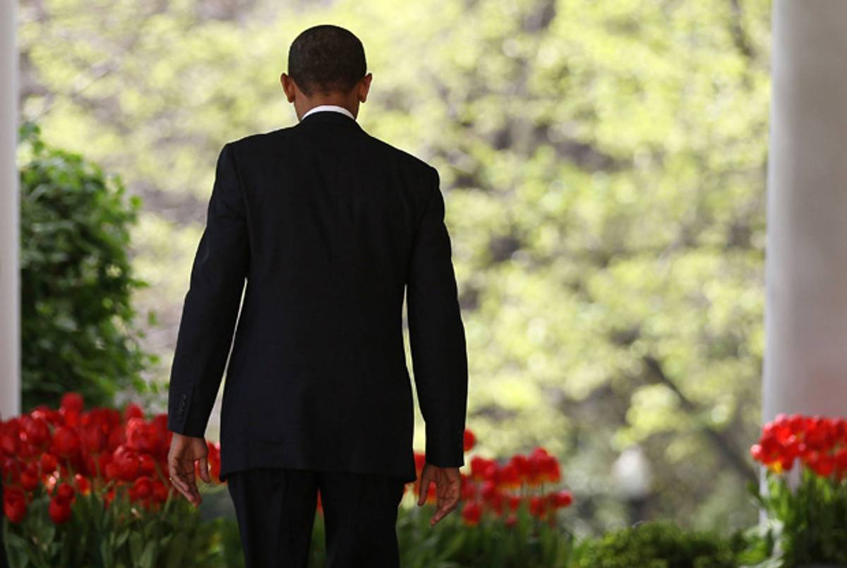 President Obama last week.(Mark Wilson/Getty Images)