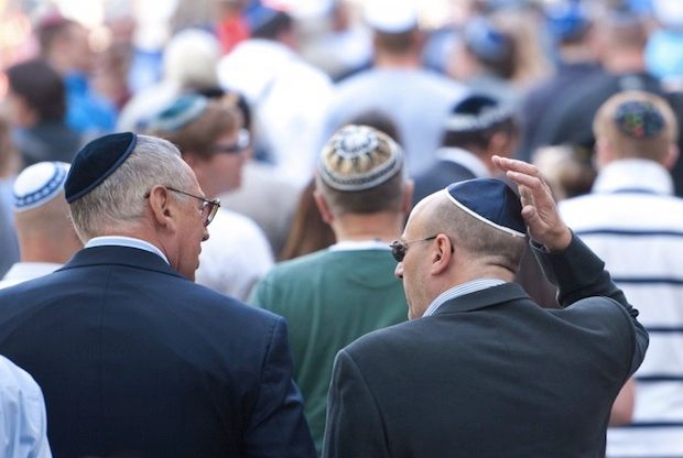 small hat worn by jewish