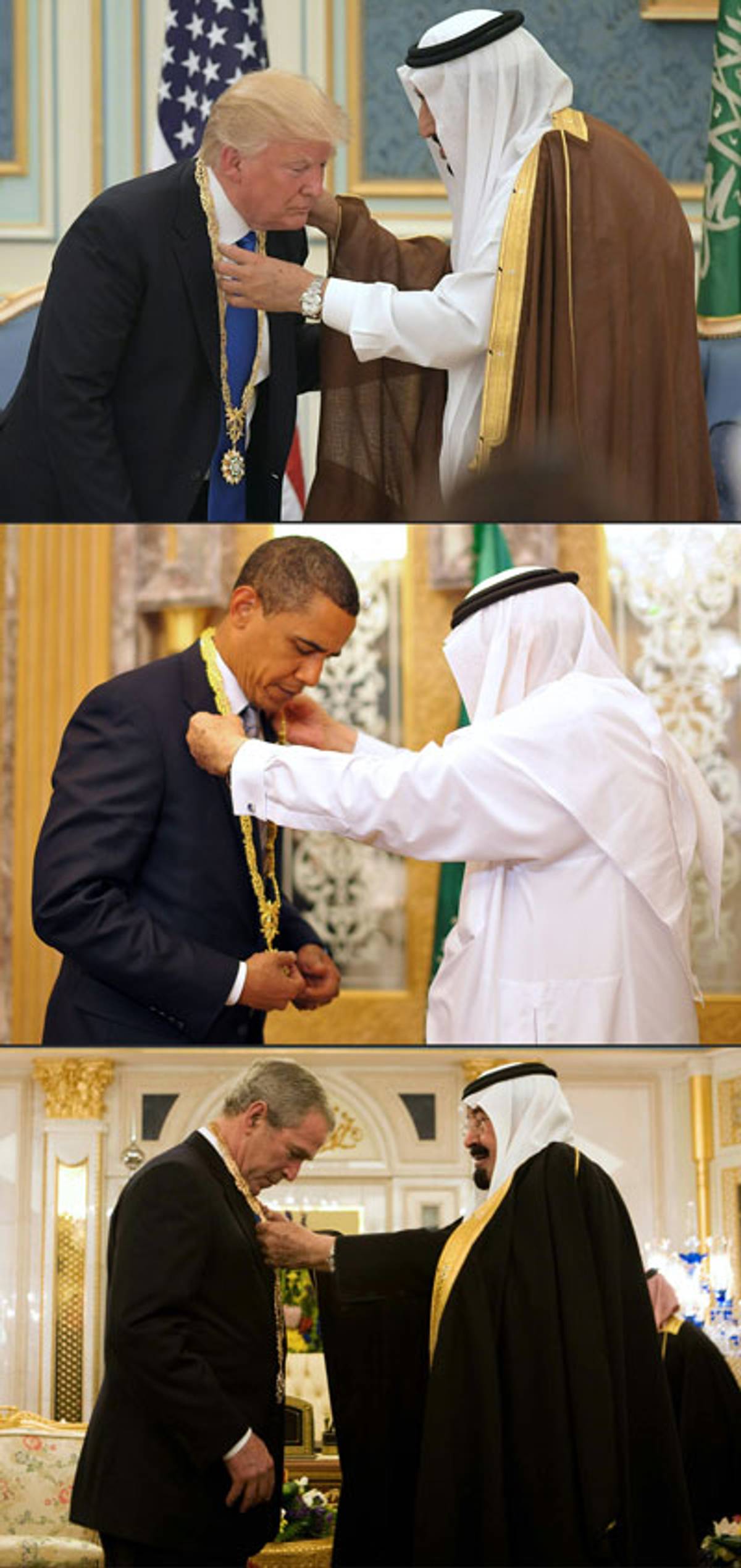 Saudi Arabia, 2017, 2009, 2008 (Photo: Mandel Ngan/AFP/Getty Images)