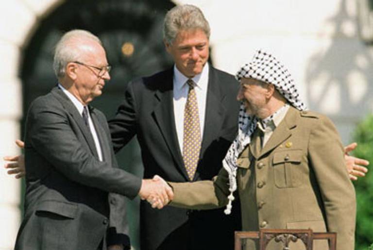 Rabin, Clinton, and Arafat(All photos Getty Images.)