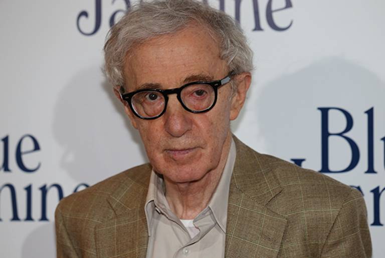 Woody Allen on August 27, 2013 in Paris. (THOMAS SAMSON/AFP/Getty Images)