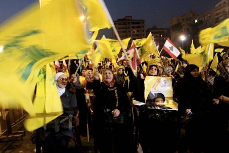 Hezbollah rally.(AFP)