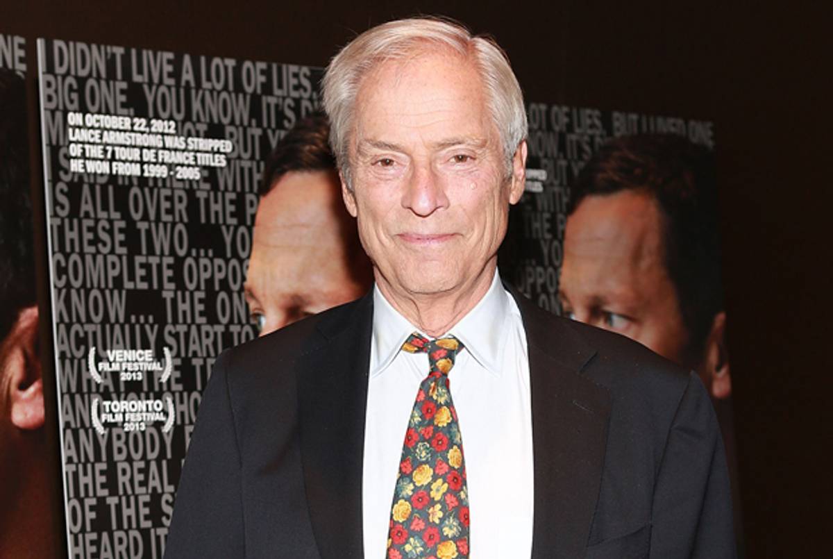 Bob Simon on October 30, 2013 in New York City. (Robin Marchant/Getty Images)