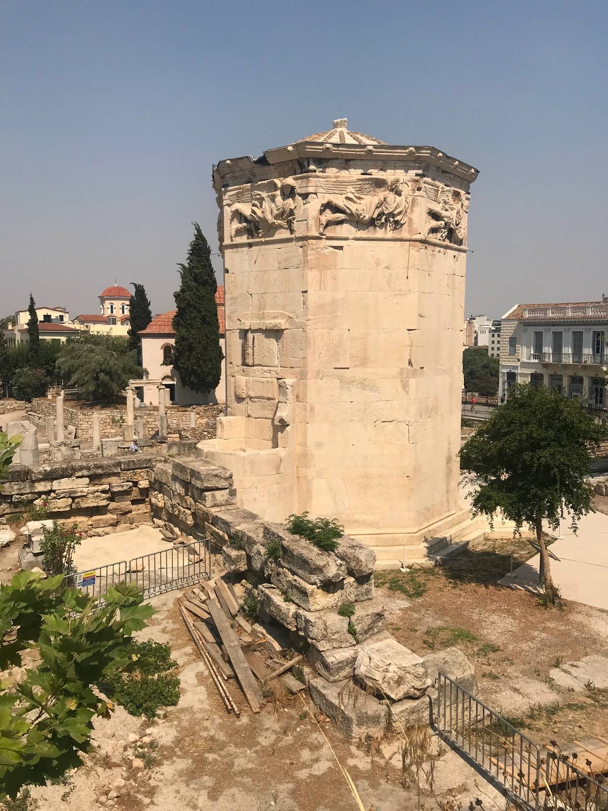 Sundial, Tower of the Winds, Roman Agora in Athens
