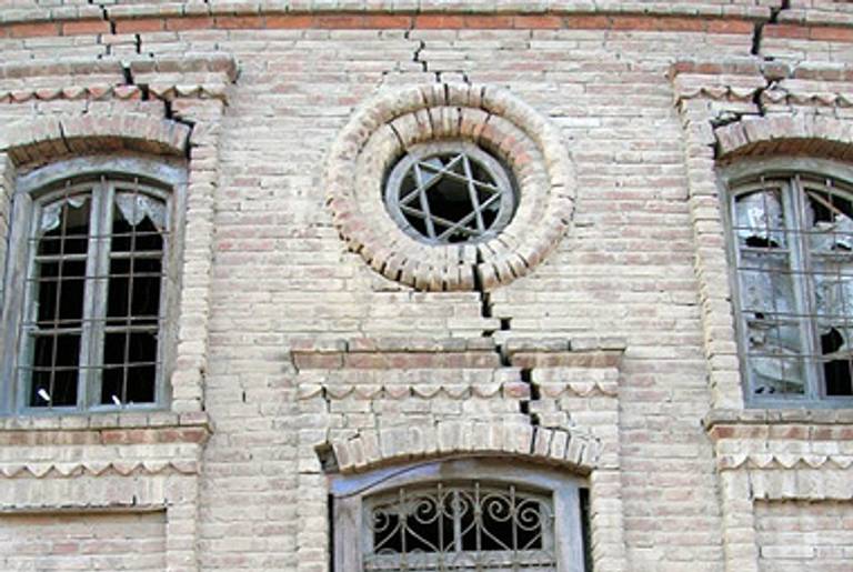 A synagogue in Krasnaya Sloboda, Azerbaijan.
