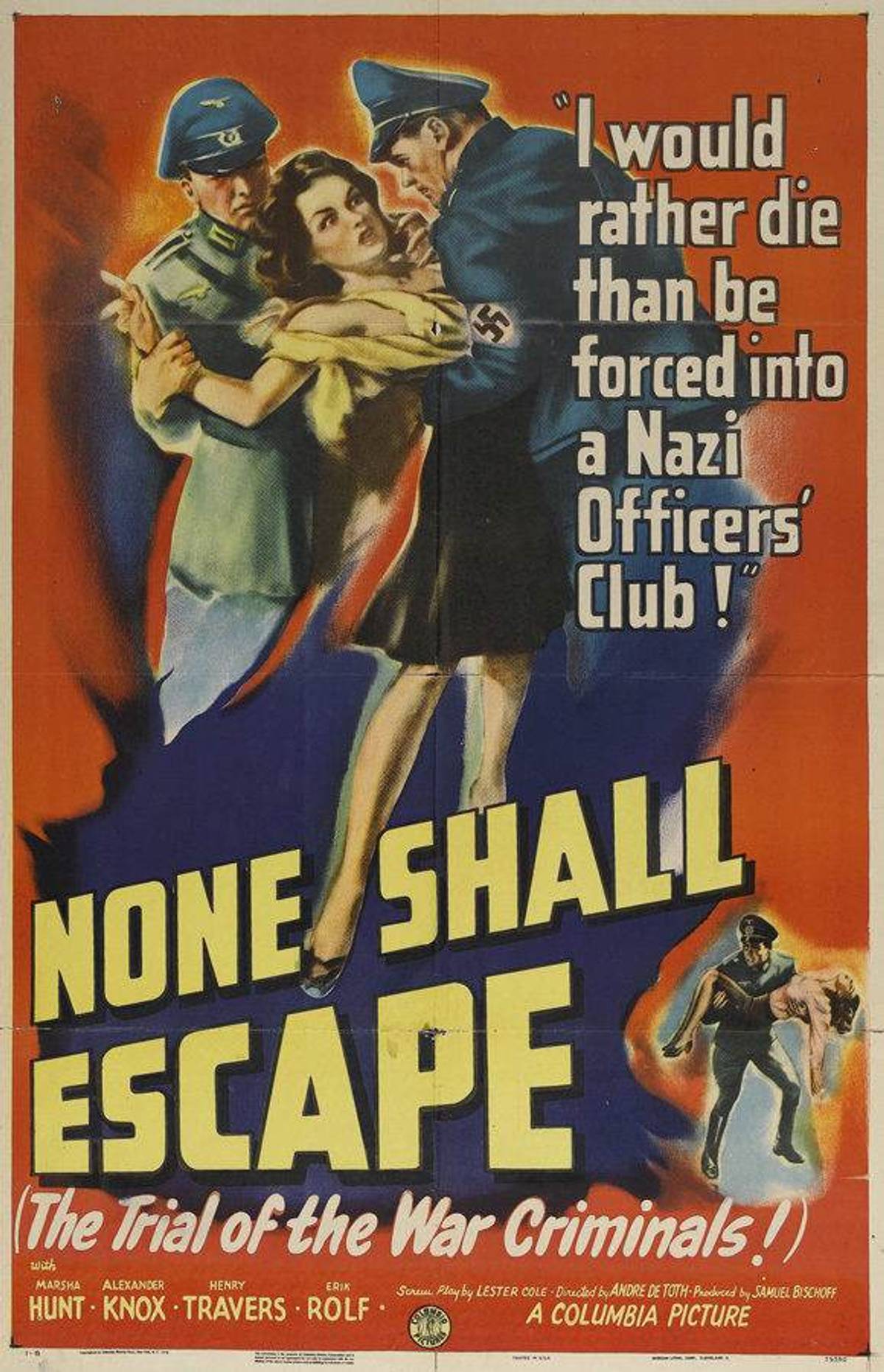 None Shall Escape,' Hollywood's First Holocaust Film, All But Unknown for  70 Years, Rediscovered - Tablet Magazine