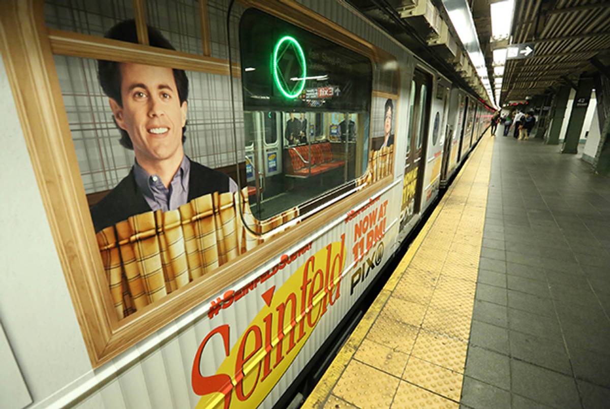 NYC's 'Seinfeld' Subway on May 12, 2014 in New York City. (Rob Kim/Getty Images for Sony Pictures Television)
