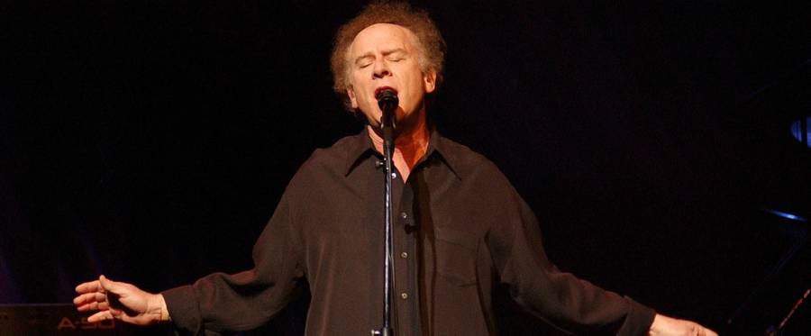 Art Garfunkel performs in Dublin, Ireland, March 9 2003.