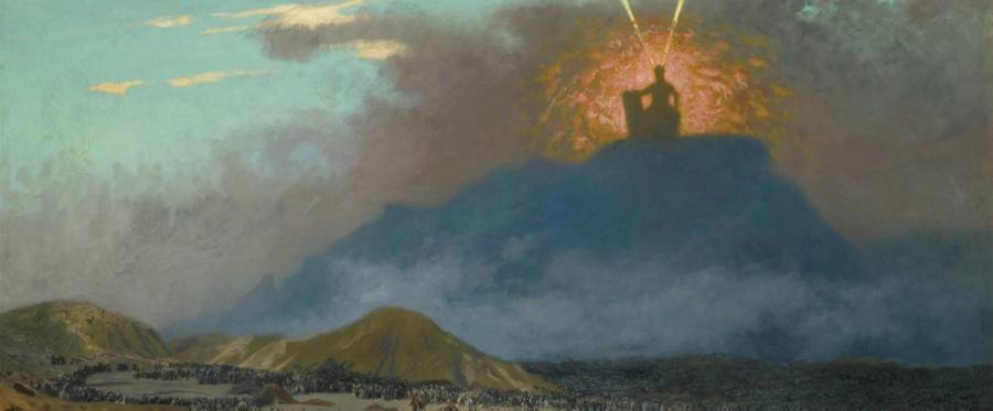 Jean-Léon Gérôme, 'Moses on Mount Sinai'