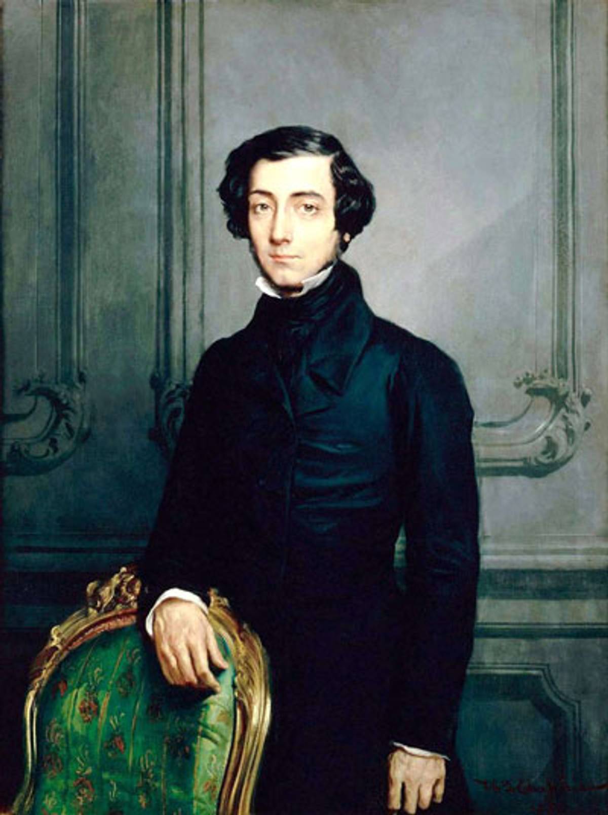 Théodore Chassériau, portrait of Alexis de Tocqueville, 1850 (Photo: Wikipedia)