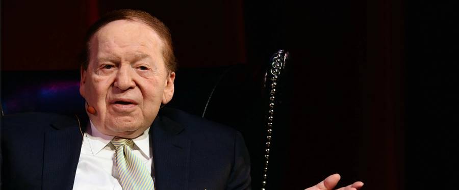 Sheldon Adelson in Las Vegas, Nevada, May 5, 2014