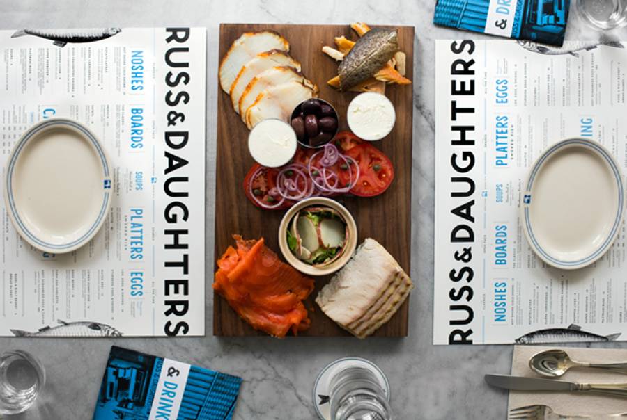 The Russ & Daughters Café on Orchard St. (Image courtesy of Russ & Daughters)