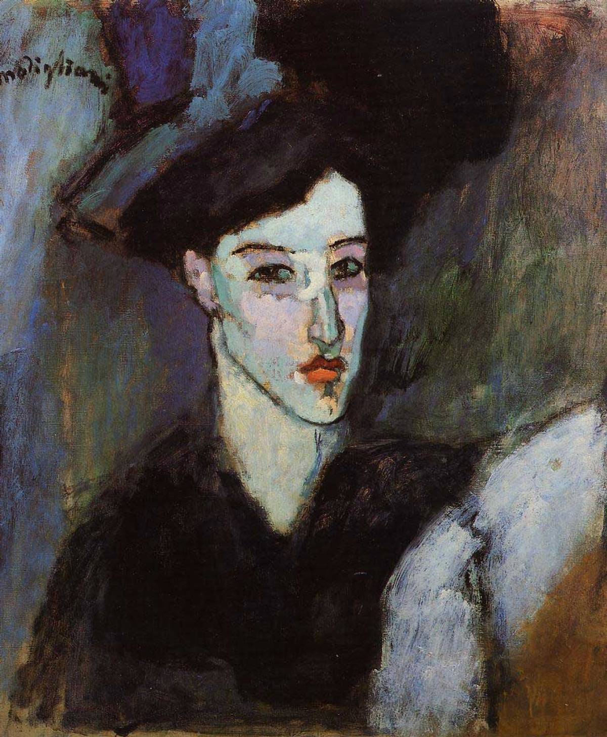 Amedeo Modigliani, 'La Juive,' 1908