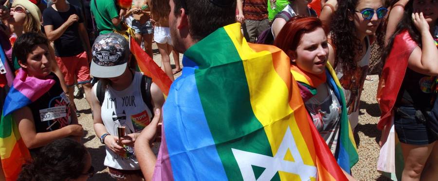 The annual gay pride parade in Tel Aviv on June 12, 2015. 