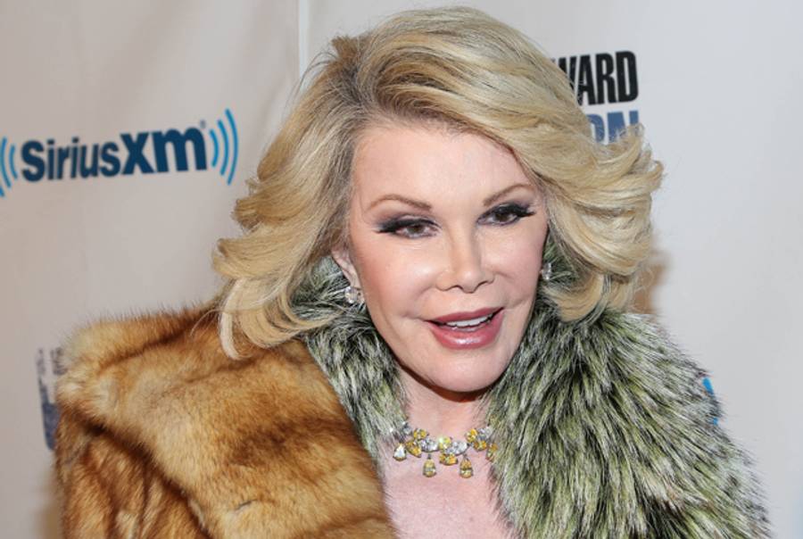 Joan Rivers on January 31, 2014 in New York City. (Rob Kim/Getty Images)