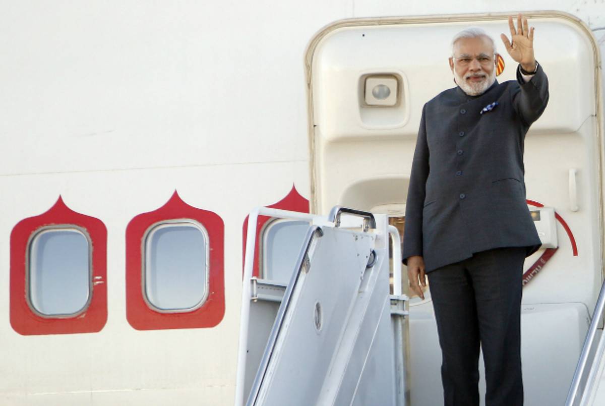 Indian Prime Minister Narendra Modi in Ottawa, Canada, April 14, 2015. (Cole Burston/AFP/Getty Images)