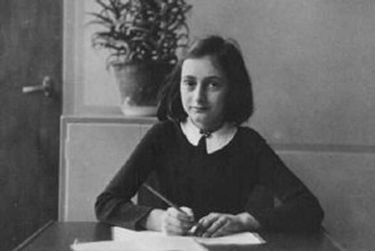 Anne Frank.(U.S. Holocaust Memorial Museum)