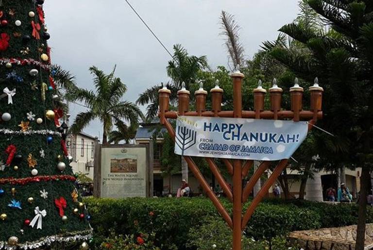 Hanukkah in Jamaica. 
