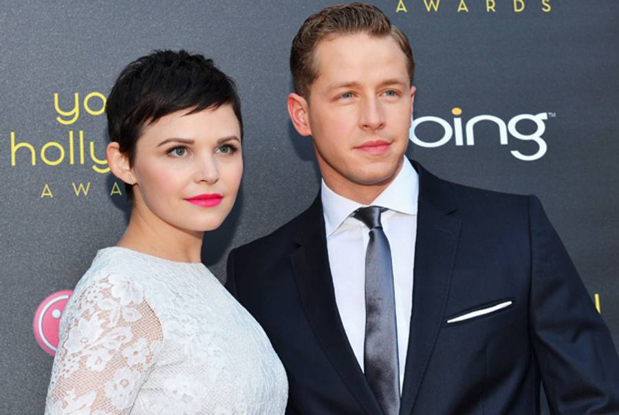 Ginnifer Goodwin and Josh Dallas on June 14, 2012. (Alberto E. Rodriguez/Getty Images For Hollywood Life)