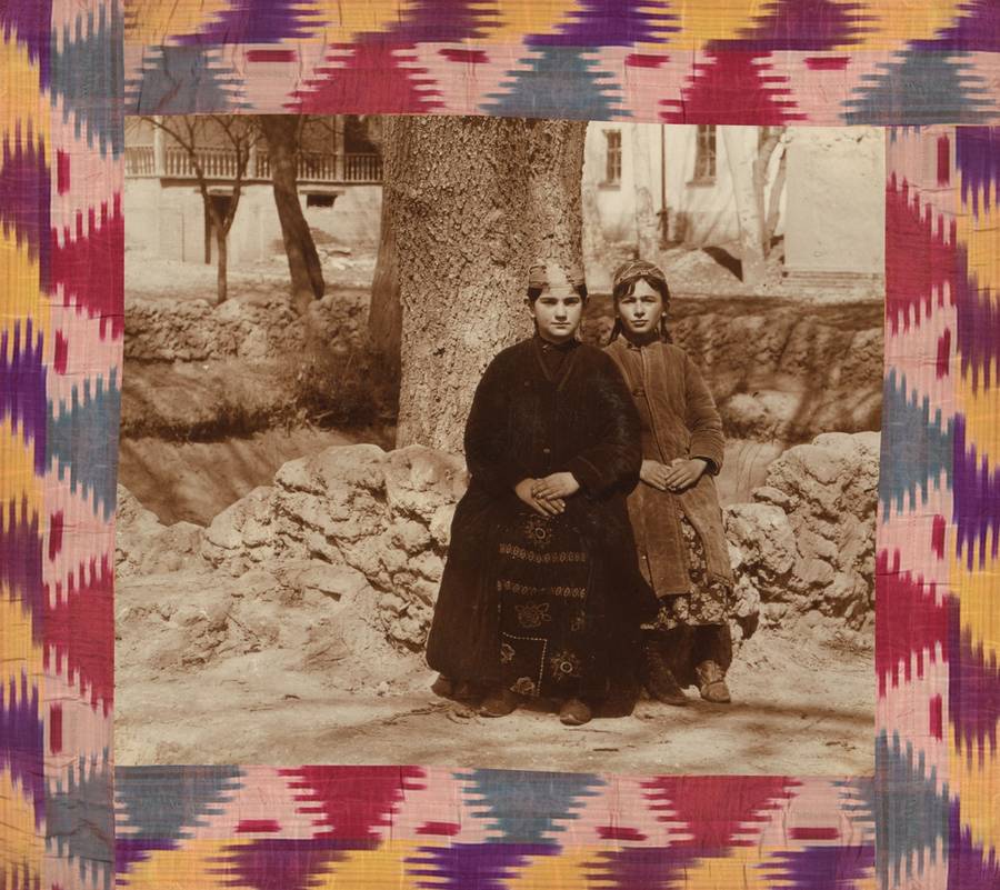 Jewish girls, Samarkand, between 1905 and 1915, Sergey Mikhaylovich Prokudin-Gorsky (1863-1944)