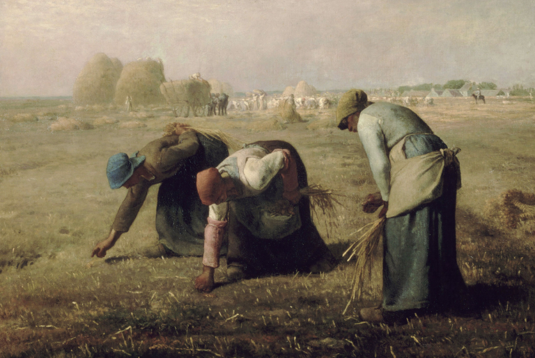 'The Gleaners (Des glaneuses)', 1857.