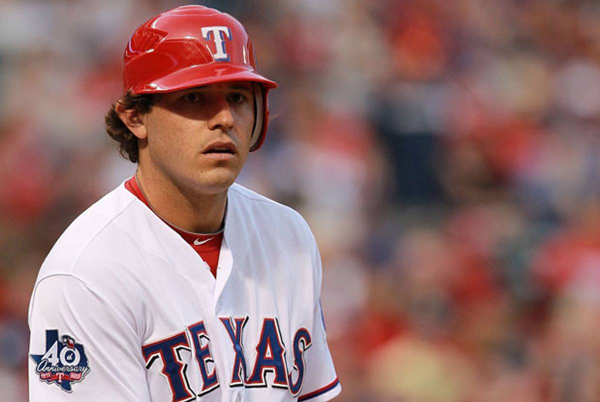 Kinsler in his early days at Texas Rangers Pic: Tablet Magazine
