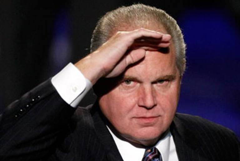 Rush Limbaugh in January.(Ethan Miller/Getty Images)