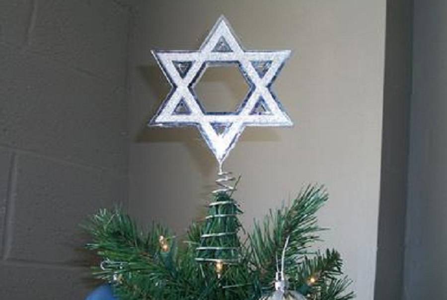The Hanukkah Tree Topper(SkyMall)