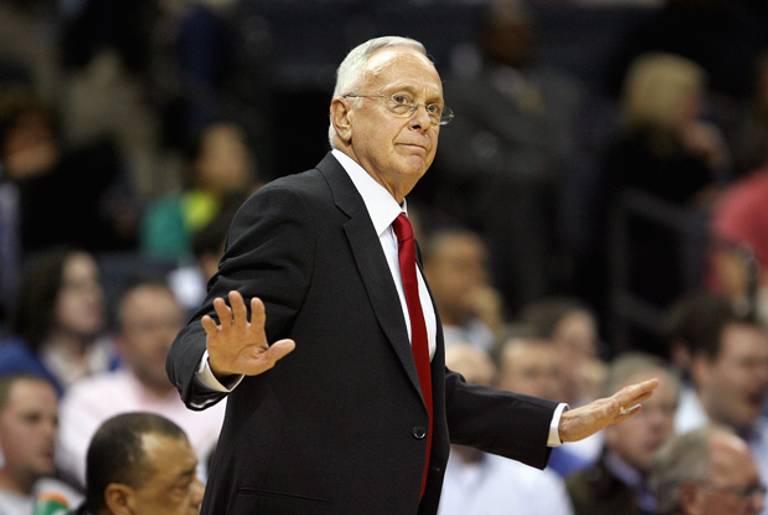Larry Brown in 2009, coaching the Charlotte Bobcats.(Streeter Lecka/Getty Images)
