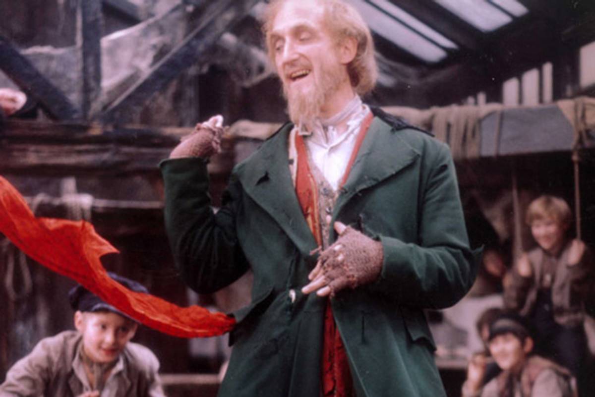 Ron Moody as Fagin in 'Oliver!'(Ron Moody as Fagin in 'Oliver!')